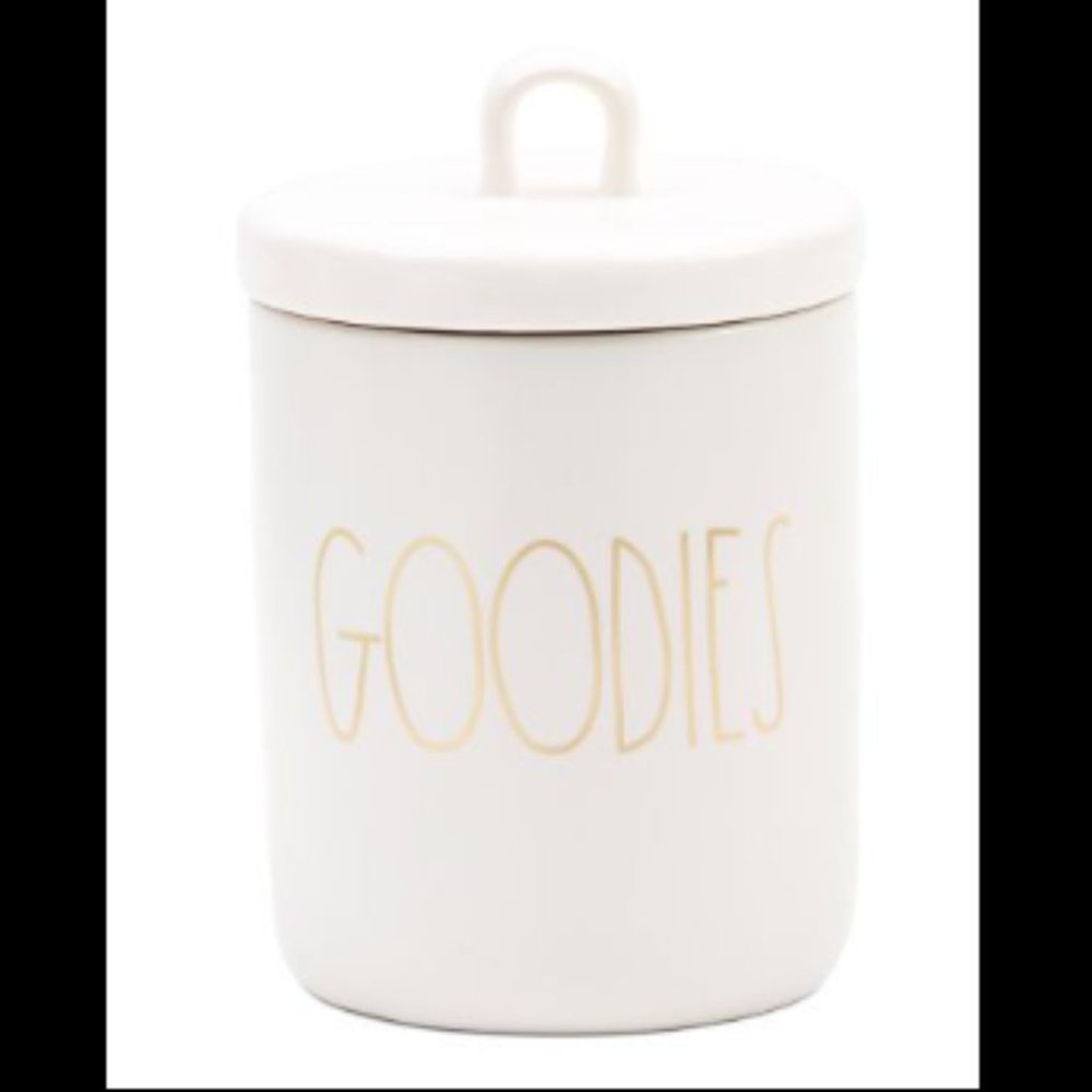 NIB RAE DUNN Goodies Loop Lidded Canister
